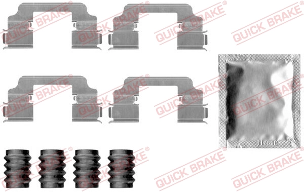 Accessory Kit, disc brake pad